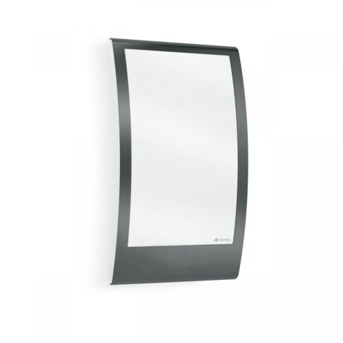 Lampa elewacyjna z czujnikiem zmierzchu Steinel L 22 N max.60W E27 IP44 IK07 230V antracyt / stal nierdzewna