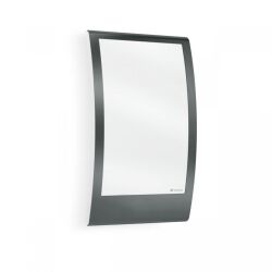 Lampa elewacyjna z czujnikiem zmierzchu Steinel L 22 N max.60W E27 IP44 IK07 230V antracyt / stal nierdzewna