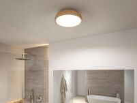 Lampa sufitowa OKA LED 24W 950lm 3000/4000/6500K IP44 230V drewnopodobny / tworzywo sztuczne - 7