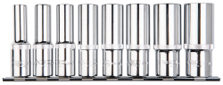 Nasadki Spline 1/2", długie, zestaw 8 szt. 08-650 NEO