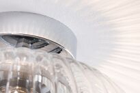 Lampa sufitowa łazienkowa RUYA E27 max.60W IP44 230V chrom / szkło - 7