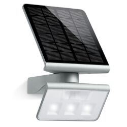 Oprawa solarna z czujnikiem ruchu i zmierzchu STEINEL Xsolar LS PIR 1,2,W 150lm 3000K IP44 IK03 srebrna / tworzywo sztuczne