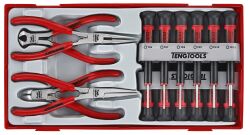 16-elementowy zestaw wkrętaków precyzyjnych i szczypiec Teng Tools TTMI16 Tengtools