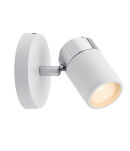 Oprawa ścienno sufitowa ZYLI GU10 max. 1x10W IP44 230V biały / chrom /metal - 2
