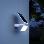 Oprawa solarna z czujnikiem ruchu i zmierzchu STEINEL Xsolar L-S ONE PIR 1,2,W 150lm 3000K IP44 IK03 biała / tworzywo sztuczne - 2