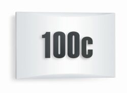 Oprawa elewacyjna z czujnikiem zmierzchu i numerem domu LN1 N LED 4,5W 3000K 440lm IP54  230V