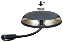 Oprawa wpuszczana Plug & Shine 2X3.3W 3000K IP67 180  24V antracyt/ aluminium - 3