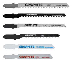 Brzeszczoty do wyrzynarki uchwyt typu T zestaw 6 szt 57H754 GRAPHITE