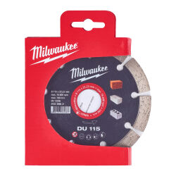 Tarcza diamentowa DU 115 x 22,2 mm MILWAUKEE