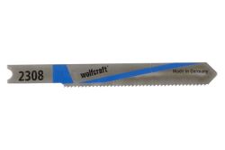 2 brzeszczoty Wolfcraft - uchwyt U, 1-3 mm, blachy, metale nieżelazne
