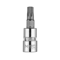 Końcówka TORX TX30 na nasadce 1/4 krótka 37 mm NEO