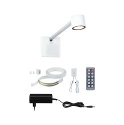 Oprawa ścienna ADELIA LED zestaw 370lm 2700K 4.5W 24V aluminium szczotkowane