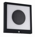 Oprawa elewacyjna TAIJA LED solar PIR 3000K 35lm 300x300 IP44 antracyt - 2