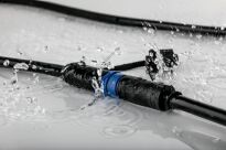 Przewód połączeniowy Plug & Shine 10m 1in-5out IP68 24V czarny / tworzywo sztuczne - 3