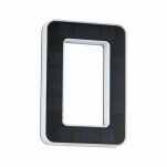 Oprawa elewacyjna SOLAR LED numer domu 0 3000K IP44 wymienny akumulator / czarna - 5