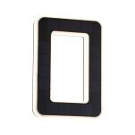 Oprawa elewacyjna SOLAR LED numer domu 0 3000K IP44 wymienny akumulator / czarna - 3