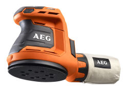 Szlifierka mimośrodowa akumulatorowa BEX 18-125-0 bez akumulatorów i ładowarki AEG 