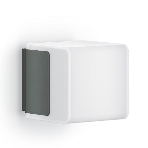 Lampa elewacyjna bez czujnika Steinel L 835 C LED Bluetooth Mesh Connect 9,1W 3000K 494lm IP44 IK03 230V antracyt / tworzywo sztuczne