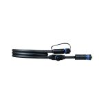 Przewód połączeniowy Plug & Shine 1m 1in-2out IP68 24V czarny / tworzywo sztuczne - 2