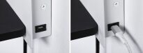 Oprawa ścienna SERRA LED DIM  USB-C LEFT 650/200lm 2700K 230V biały matowy / czarny matowy - 5