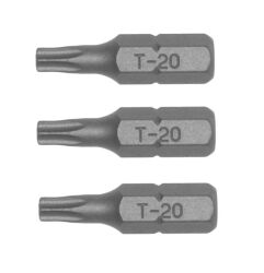Grot bit Torx TPX20 długość 25 mm (3 szt.) Tengtools