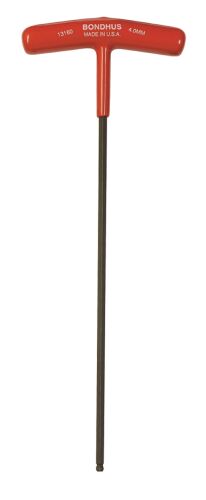 Klucz imbusowy 4,0 BONDHUS - uchwyt T, z kulką, dł. klingi 220 mm