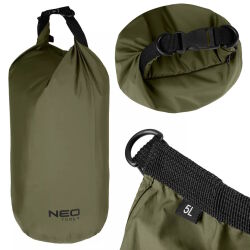 Worek wodoodporny 5l torba nylon 400D 16x38cm NEO