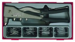 Nitownica dźwigniowa w zestawie z nitami Teng Tools TTHR81 Tengtools