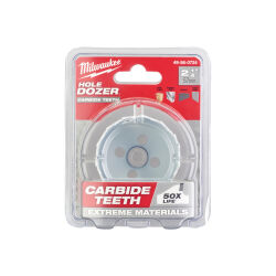 Otwornica Bi-metal 57mm Hole Dozer CARBIDE TEETH zęby z węglika MILWAUKEE