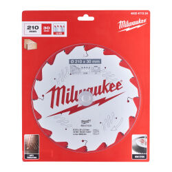 Tarcza widiowa do drewna 210 30 2.4 16z ATB Milwaukee