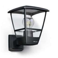 Lampa elewacyjna  z czujnikiem ruchu i zmierzchu Steinel L10  PIR max.15W E27 IP44 IK03 230V czarna / tworzywo sztuczne