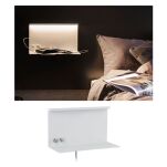 Oprawa ścienna JARINA LED DIM USB-C 6W 540/200lm 3000K 230V biały mat / metal - 3
