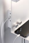 Oprawa ścienna JARINA LED DIM USB-C 6W 540/200lm 3000K 230V biały mat / metal - 4