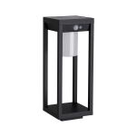 Oprawa ogrodowa MARISOL LED solar PIR 3000K 350lm IP44 czarny - 2