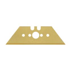 Ostrza trapezowe 61 / 0.65 mm Wolfcraft - pokryte tytanem [5 szt.]
