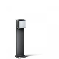Oprawa ogrodowa z czujnikiem ruchu i zmierzchu STEINEL GL 85 SC 600  iHF Bluetooth Mesh 9,W 655lm 3000K IP44 IK03 230V antracyt / aluminium