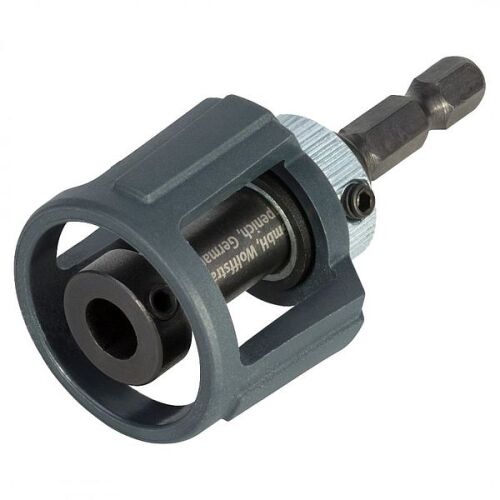 Uchwyt adapter do bitów z regulowanym ogranicznikiem głębokości Wolfcraft
