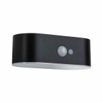 Oprawa elewacyjna ADYA LED solar 3000K 200lm z czujnikiem ruchu + zmierzchu IP44 czarny - 2