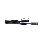 Przewód połączeniowy Plug & Shine 1m 1in-3out IP68 24V czarny / tworzywo sztuczne - 2