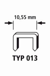 Zszywki 13/8 WOLFCRAFT twarda stal [1400 szt.]