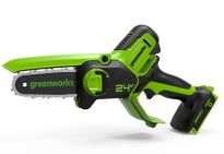 24V minipilarka łańcuchowa Greenworks G24MCS10K2 zestaw ładowarka + aku 2Ah - 2