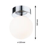 Lampa sufitowa łazienkowa GOVE LED 5W 400lm 3000K IP44 230V chrom satyna / metal - 6