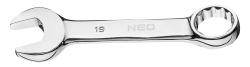 Klucz płasko-oczkowy 19 x 134 mm 09-771 NEO
