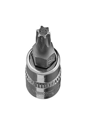 Końcówka TORX TX25 na nasadce 1/4 krótka 37 mm NEO