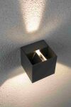 Oprawa elewacyjna CYBO LED 2x3,5W 2700K 2x355lm IP65 80x80mm 230V szary /aluminium - 6