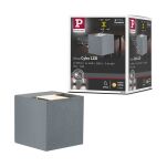 Oprawa elewacyjna CYBO LED 2x3,5W 2700K 2x355lm IP65 80x80mm 230V szary /aluminium - 9
