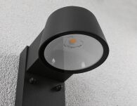 Oprawa elewacyjna CAPEA LED 6W 500lm 3000K czujnik ruchu+zmierzchu IP44 230V antracyt aluminium - 5