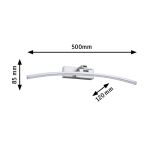 Oprawa ścienna BENTO LED 10W 520lm 500mm 3000K 230V aluminium szczotkowane - 6