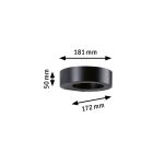 Oprawa elewacyjna RENGA LED 5W 270lm 3000K IP44 odporna na wodę morską 230V antracyt aluminium - 5