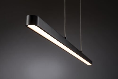 Lampa wisząca LENTO LED DIM SH Zigbee 3x15.5W 3x2100lm 230V czarny mat / aluminium
